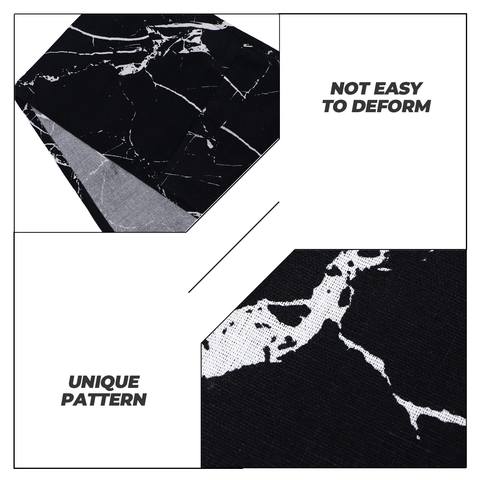 

Elegant Marble Print Microwave Cover Waterproof Dirt Resistant Washable Compact for Home Kitchen Office Microwave Oven Hood