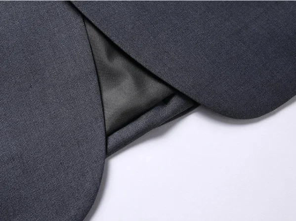 2026 Hochwertiger Herrenanzug in Unifarbe für Smart Casual Business, Hochzeit, Bankett, Bräutigam, Trauzeuge, Modetrend – Detail 24