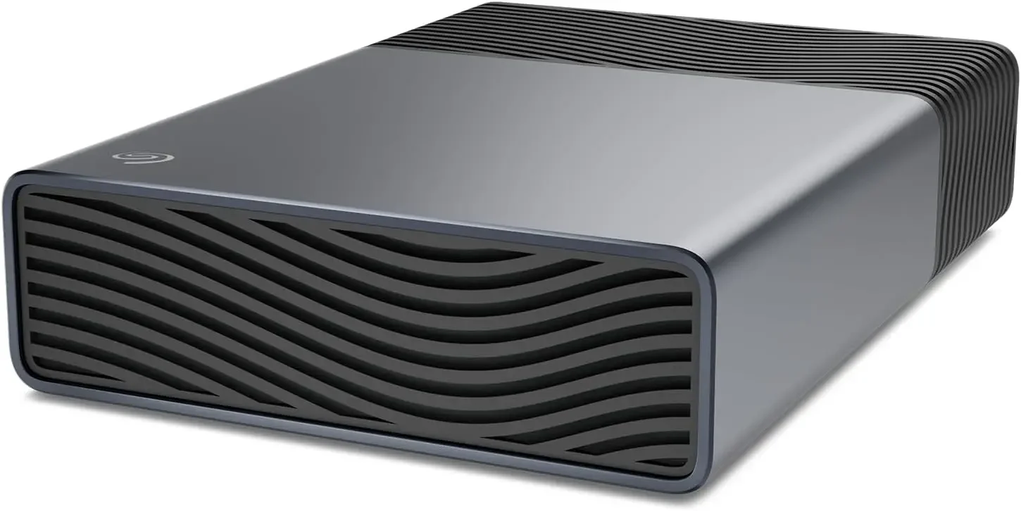 Seagate One Touch 24TB External Hard Drive Desktop HDD - USB-C Compatible with Most Windows and MacOS, Rescue Recovery (STNB24000400)