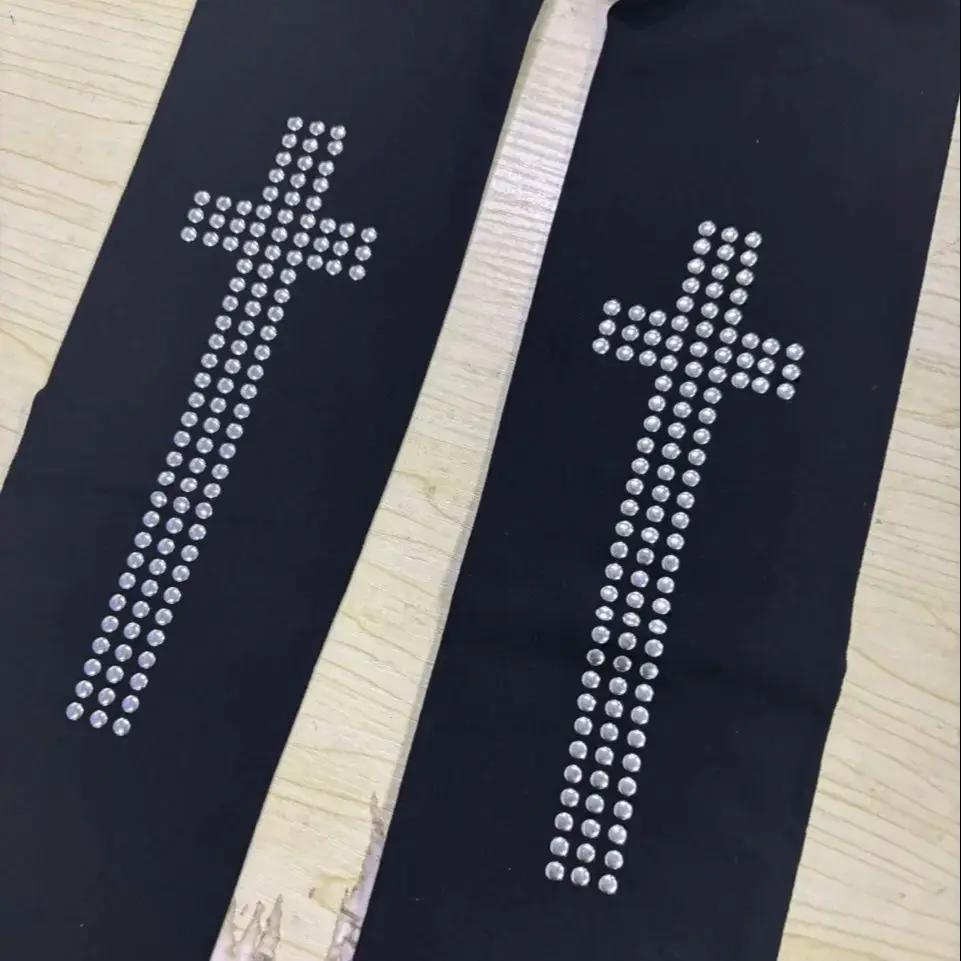 Y2K نمط ريترو 2000s السراويل الضيقة المرأة عبر الساخن الطوب السراويل الجمالية تمتد الهيب هوب الشارع عارضة تأثيري فتاة عاطفية