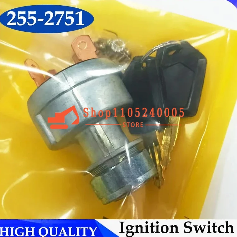 

9G7641 2552751 4-линейный переключатель зажигания 9G-7641 255-2751 для E320C E312 E320 E323 E325 E336 E303 E304 E305