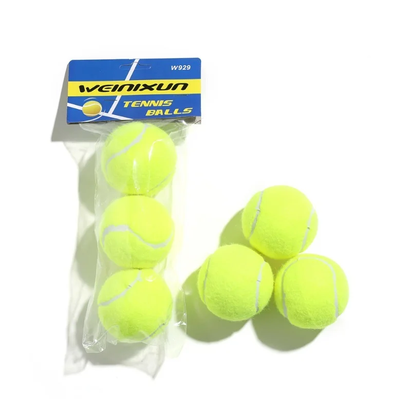 1 Pcs Tennis Balls High Bounce Practice Training Outdoor Elasticity Durable Tennis for Dogs Bite Chase and Chomp 6.4CM Dog Ball