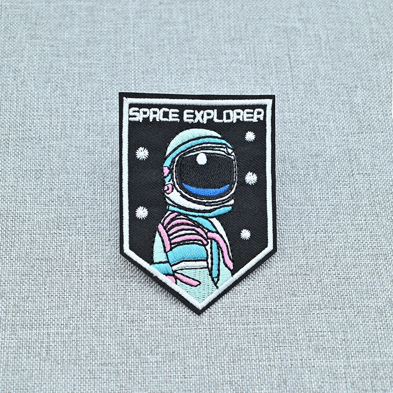 NEW Embroidered Astronaut Air Force Space Shuttle Patch DIY Sticker Space Agency Badge Embroidery Patches for Clothing