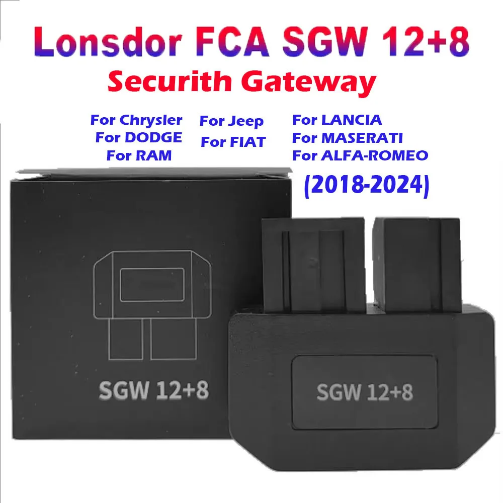 

FCA SGW Adapter 12 Plus 8 For Chrysler For Dodge For Jeep Security Gateway 2018 Plus