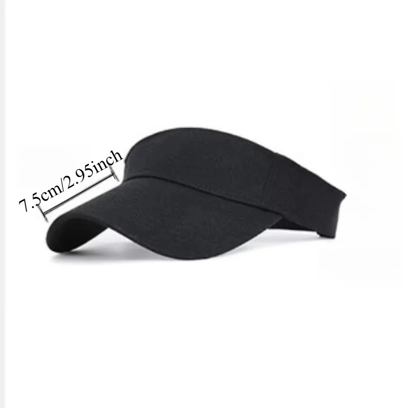 1Pc Tennis Visor Hat Men Women Adjustable Sport Headband Sun Cap for Running Beach Golf Cycling Outdoor Multiple Colors