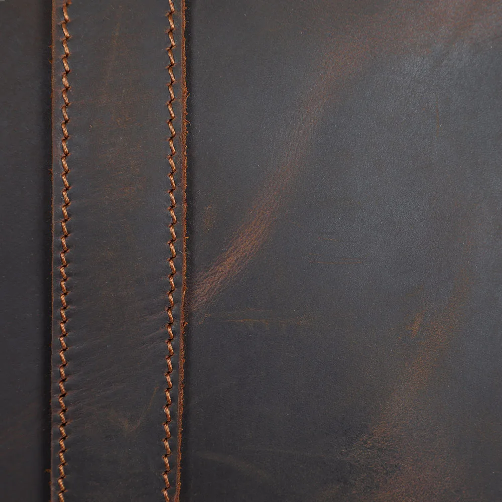 S.WORKER Vintage Vollnarbenleder-Reisetasche Große Kapazität Weekender-Reisetasche für Männer Sporttasche – Detail 12
