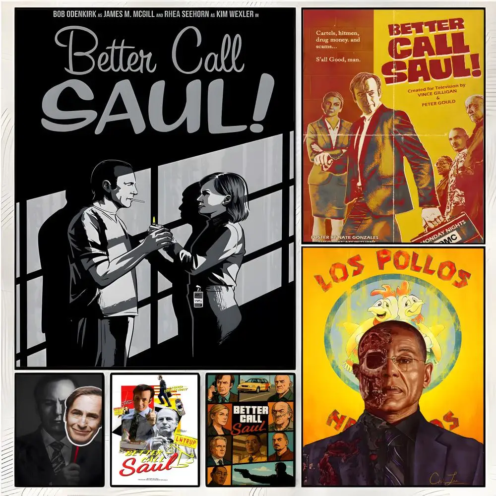 legal drama B-Better Call Saul Poster Superior Home Space Pub Indoor Decorative Art & Home Decor