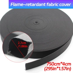 750CM 27MM Nylon Protective Hose Sleeve Cable Cover Sheath Protection for Welding Tig Torch Hydraulic Hose Soldering Supplies