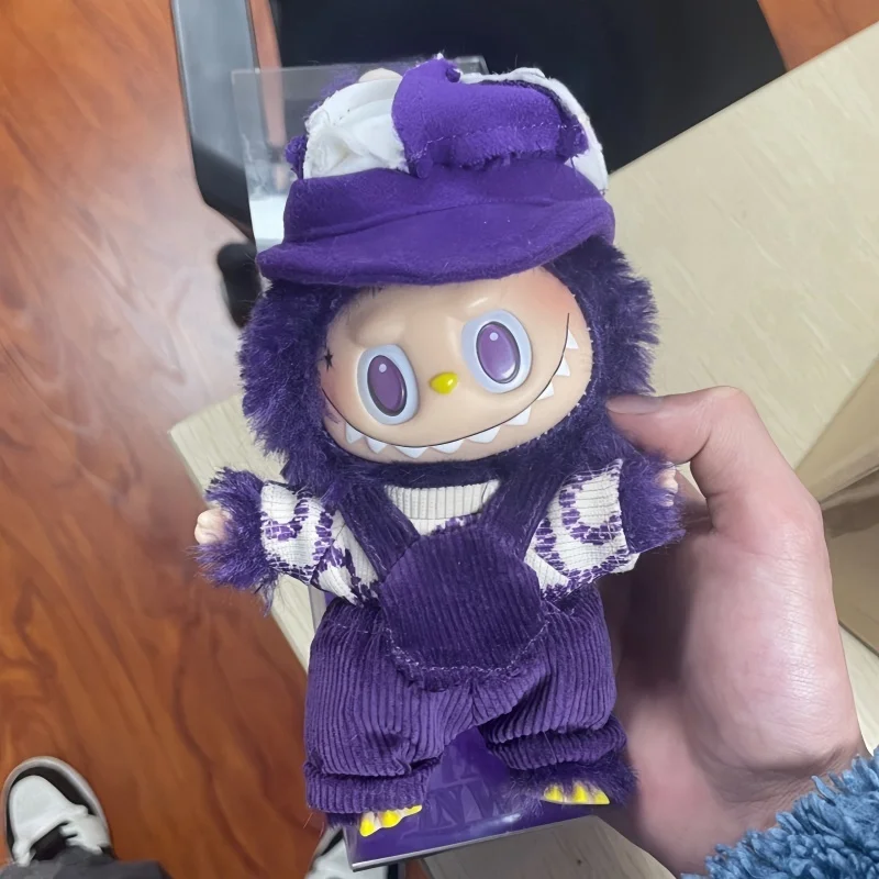 2025 Hot Sale Monster Labubu Series Blind Box Replica 2.0 Fancy Purple Milan Fashion Ornaments Pendant Desktop Toy Birthday Gift