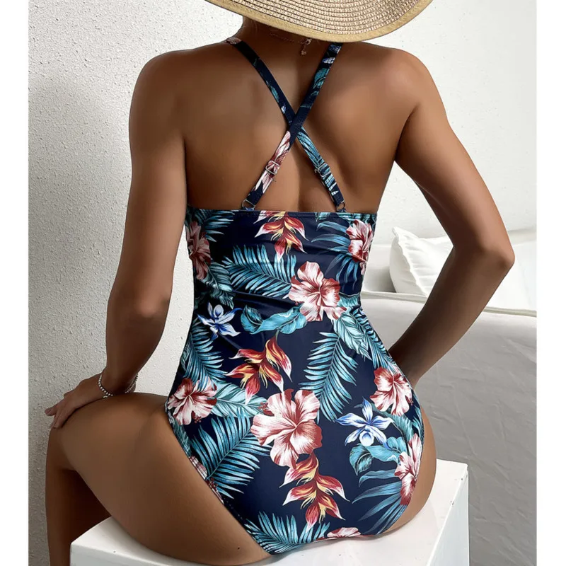 New Black Net Large Size Swimwear Female Plus Size One-Piece Swimsuit Push Up For Beach Pool Bather Swimming Body Bathing Suit