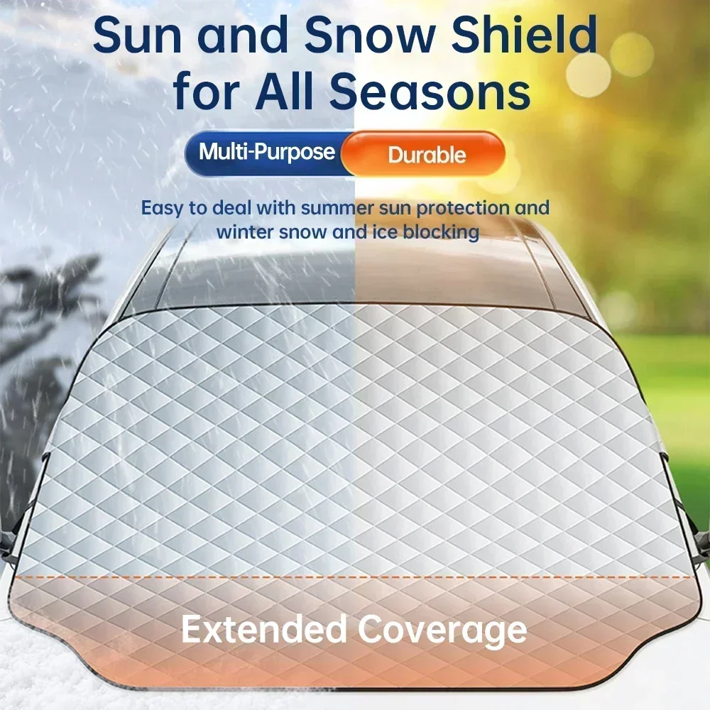 For Mitsubishi Xpander Outlander ASX Eclipse Cross Montero Car Front Windshield Sunshade Prevention Snow Shield Waterproof Cover