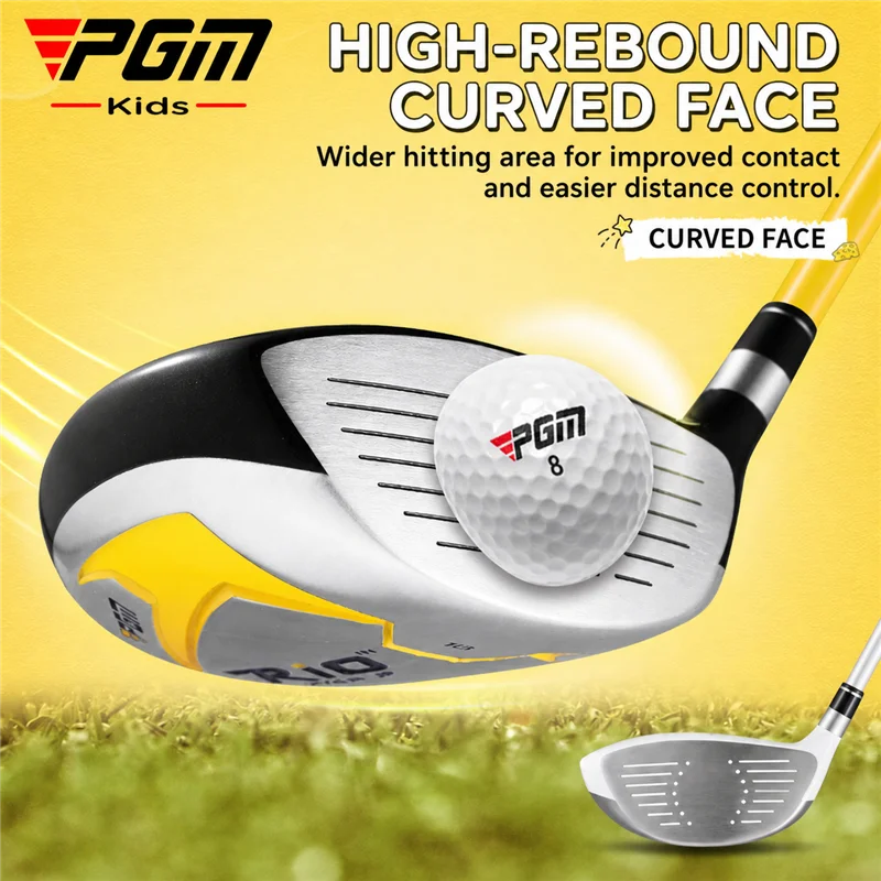 PGM Junior Golf Driver 360CC Alloy Head Graphite Shaft No. 1 Wood Beginner Club for Boys and Girls