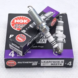 4pcs NGK Ruthenium Spark Plug LKAR7AHX-S 92274