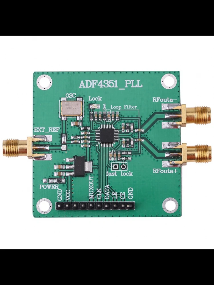 35M-4.4GHz ADF4351-PLL Source de Signal RF synthétiseur de fréquence de boucle de verrouillage de Phase carte de développement ADF4351
