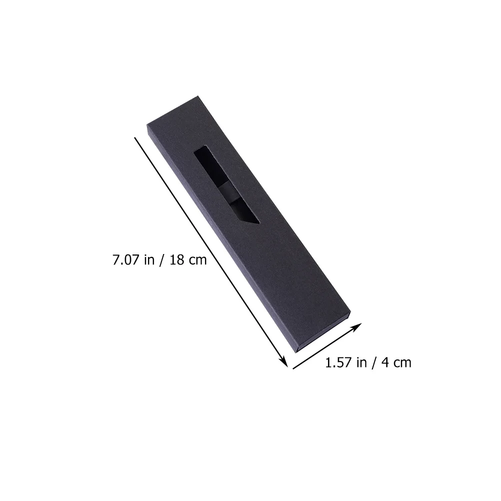 

20 Pcs Pen Paper Box Storage Container Multicolor Holder Packaging Student High End Smooth Desk Organizer