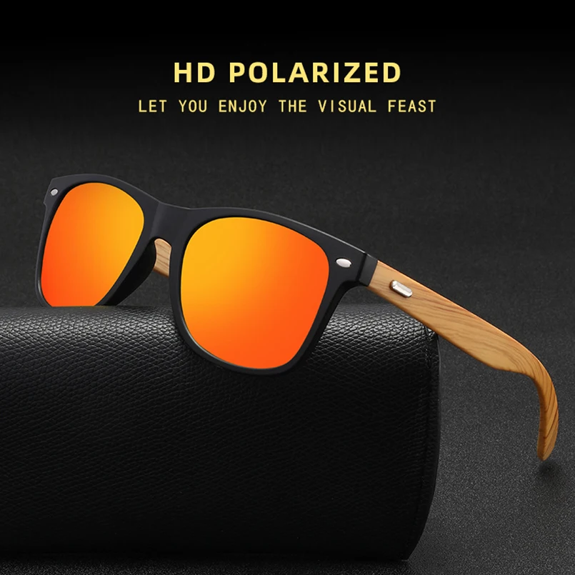 

Retro Rewind Polarized Square Sunglasses for Men and Women UV Protection Classic Driving Running Cycling Fishing Glasses