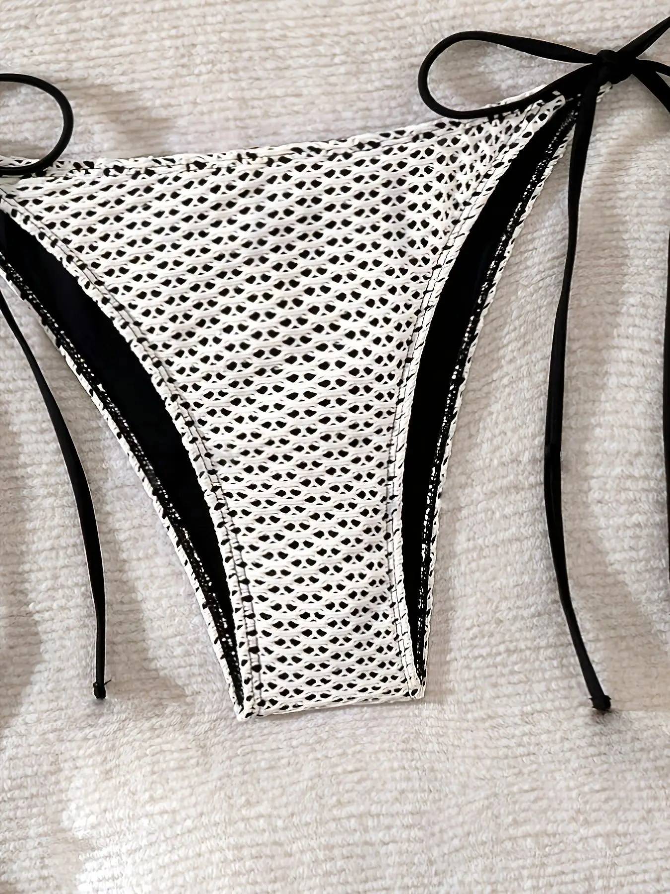 Sexy Shell Neckholder Krawatte Bikinis Sets zwei Stücke Tanga zurück Krawatte Badeanzüge Bademode conjunto de bikini tankini beachwear biquini