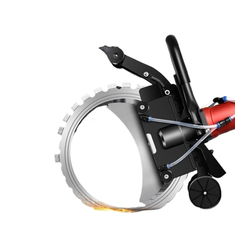 A new type of brushless annular ring saw wall cutting machine without adjustment.