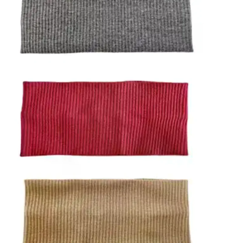 1Pcs Women Versatile Hair Clips Korean Wide Elastic Hairband For Washing And Makeup Spring Sports Knitted Headbands