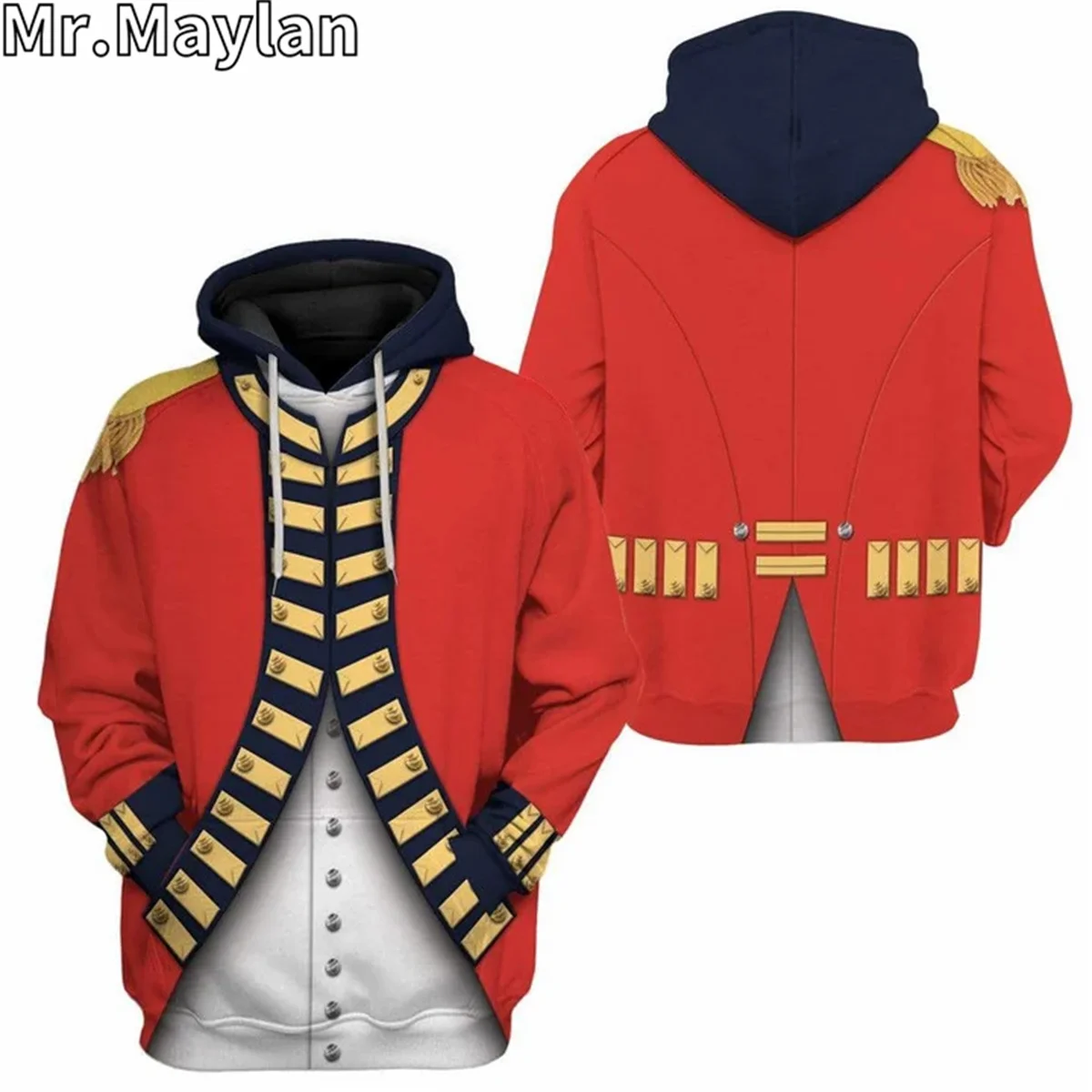 Cosplay Costume Royal Guard 3D Jacket Men/women Hoodie Unisex Casual Boys Streetwear Sweatshirt Pullover Sudadera Hombre Z85