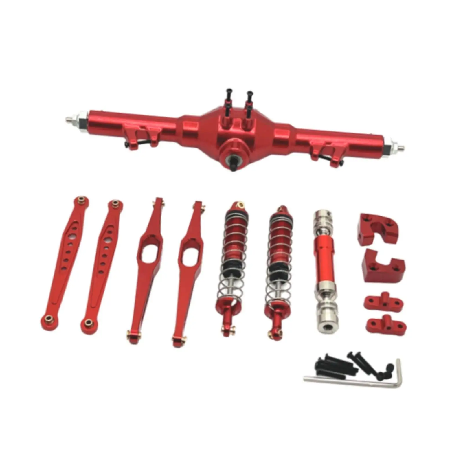 

1/12 RC Car Metal Upgrade Kits Spare Parts Practical Rear Axle Fixtures Truck Hobby Car DIY Accessories Remote Control Car