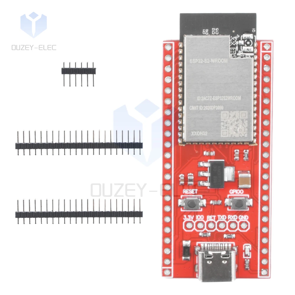 บอร์ดพัฒนา ESP32-S2-DevKit บอร์ดหลักพร้อม ESP32-S2-WROOM โมดูล IoT แกนเดียว 32 บิตโมดูลไร้สาย