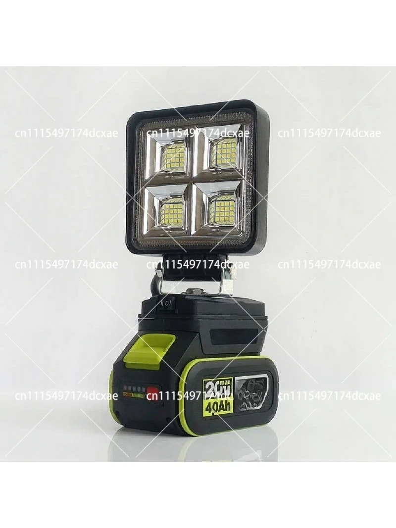LED Emergency Maintenance Light USB Rechargeable Portable Floodlight Wireless Outdoor Lighting Lamp