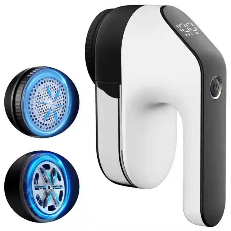 

Перезаряжаемый прибор для удаления ворса с 6 лезвиями. Идеальное средство для обновления тканей. Быстрое удаление ворса с шестью лезвиями, перезаряжаемый, для бесконечного использования.