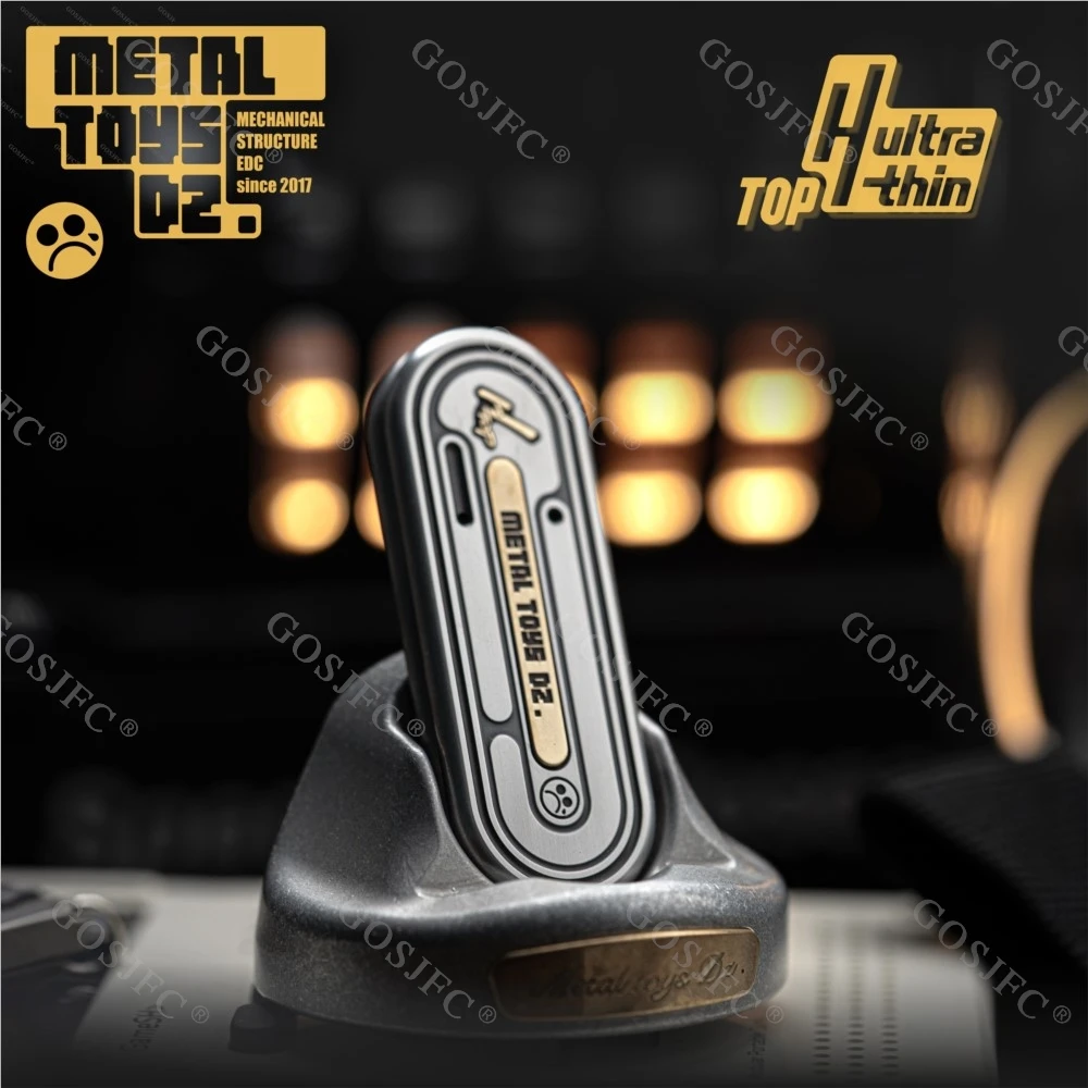 

Metal Toys Dz.2025 New TOP-H Mechanical Push Slider Fidgets Slider Cool Toys Gadgets Fidgets Toys Stress Relief Toy