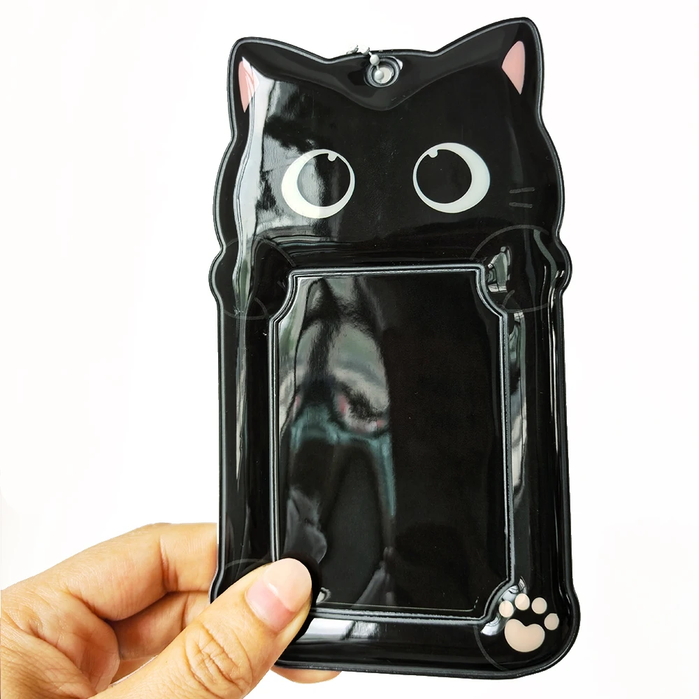 Kpop Idol Photocard Card Holder Pendant Keychain Backpack Accessories Card Protection Cover Star Chasing Gift