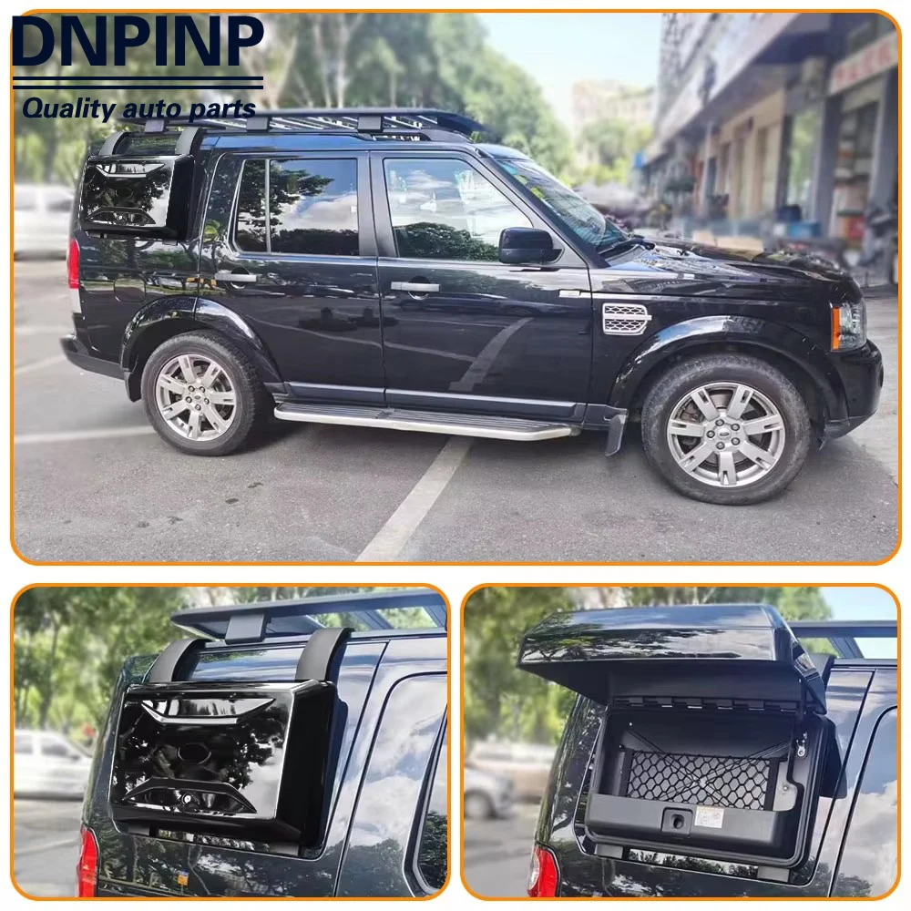

Car Luggage Box Roof Rack Box Side Tool Equipment Box For Land Rover Discovery 3 / 4 LR3 2003-2009 LR4 2010-2017