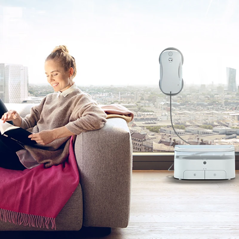 Vacuum 5300pa high suction electric portable professional intelligent window cleaning robot