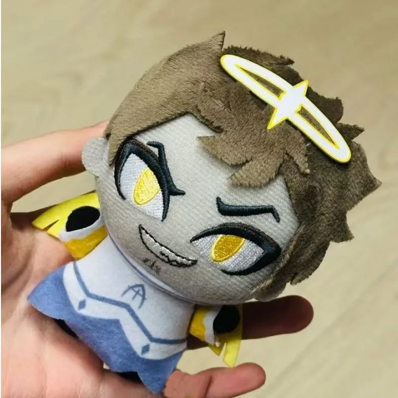 10cm Hazbin Hotel Adam Nunu Cotton Doll Hell Inn Anime Surrounding Cute Plush Doll Gift Doll Fan Collection Birthday Gift Toy