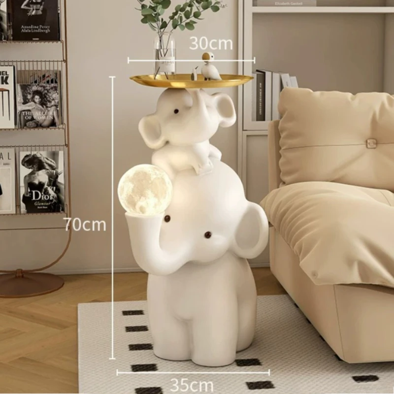 Modern Nordic Cute Side Table Designer Coffee White Space Saving Small Table Funky French Minimalist Living Room Furniture