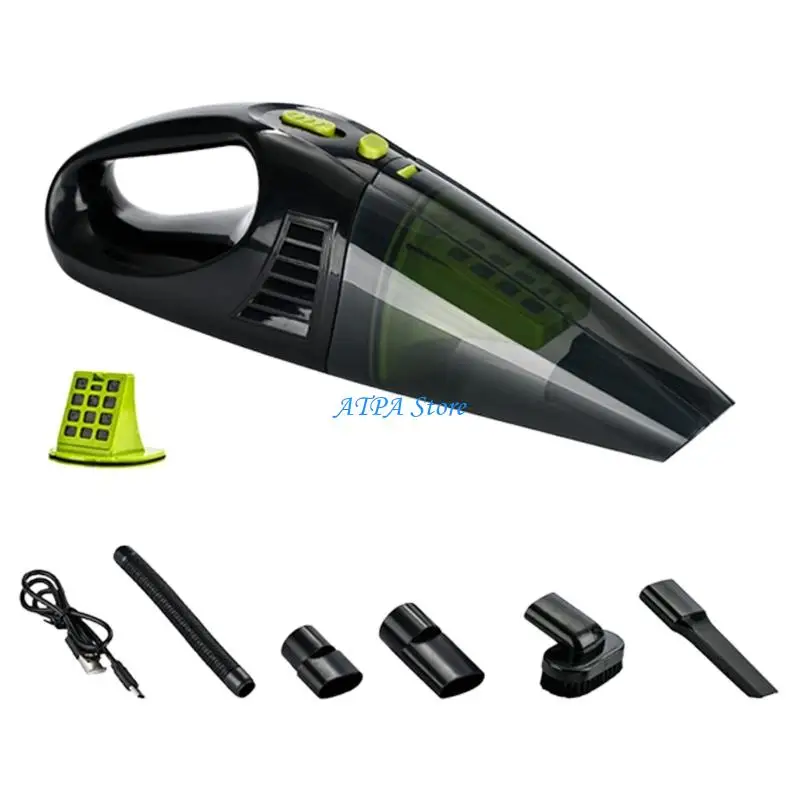 U13C Handheld Car Vacuum for Floor Mats Console Dust and Tight Corners
