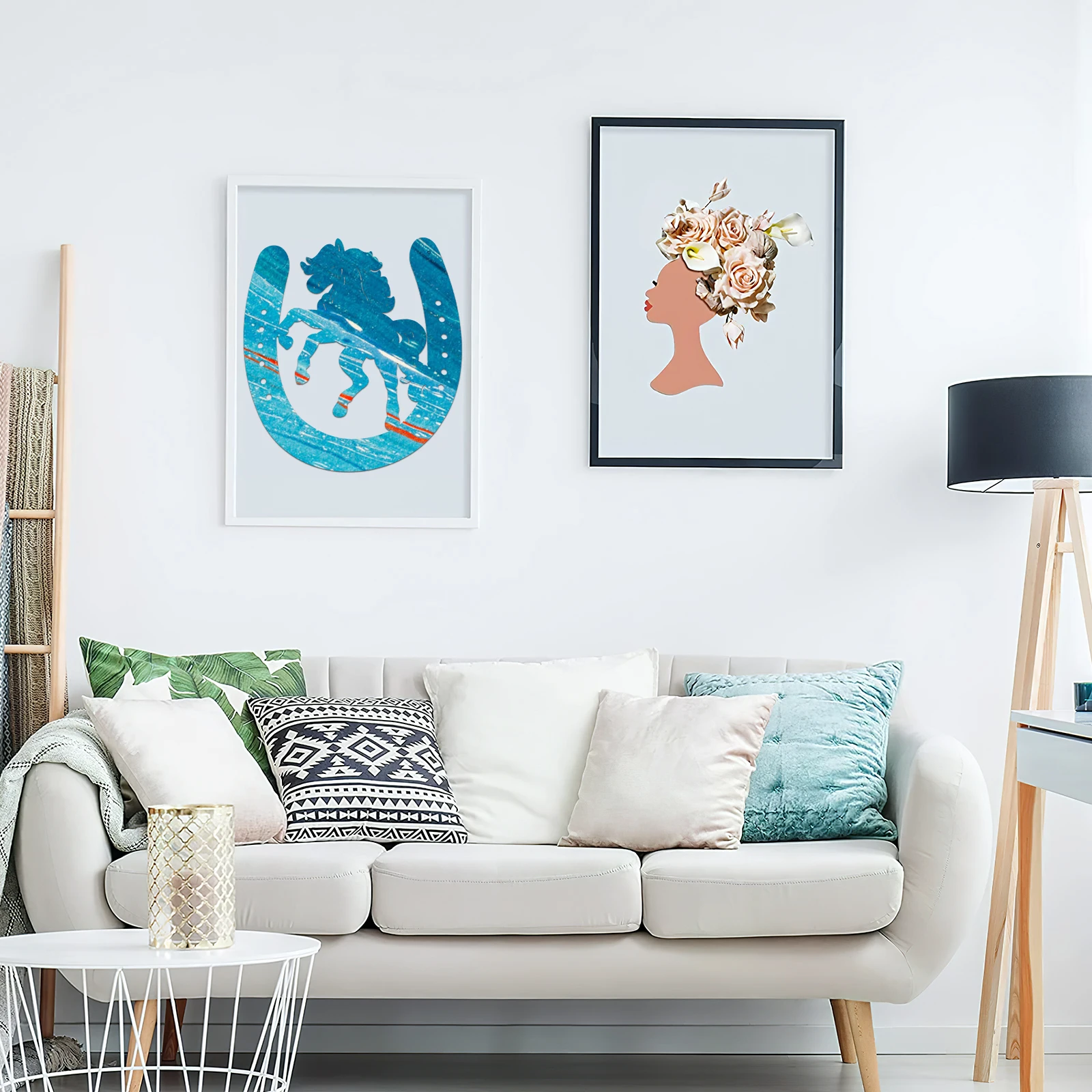 

48pcs Diy Wooden Slices Horseshoe Shaped Unfinished Blank Graffiti Chips For Painting Craft Accessories Handmade Home Decor