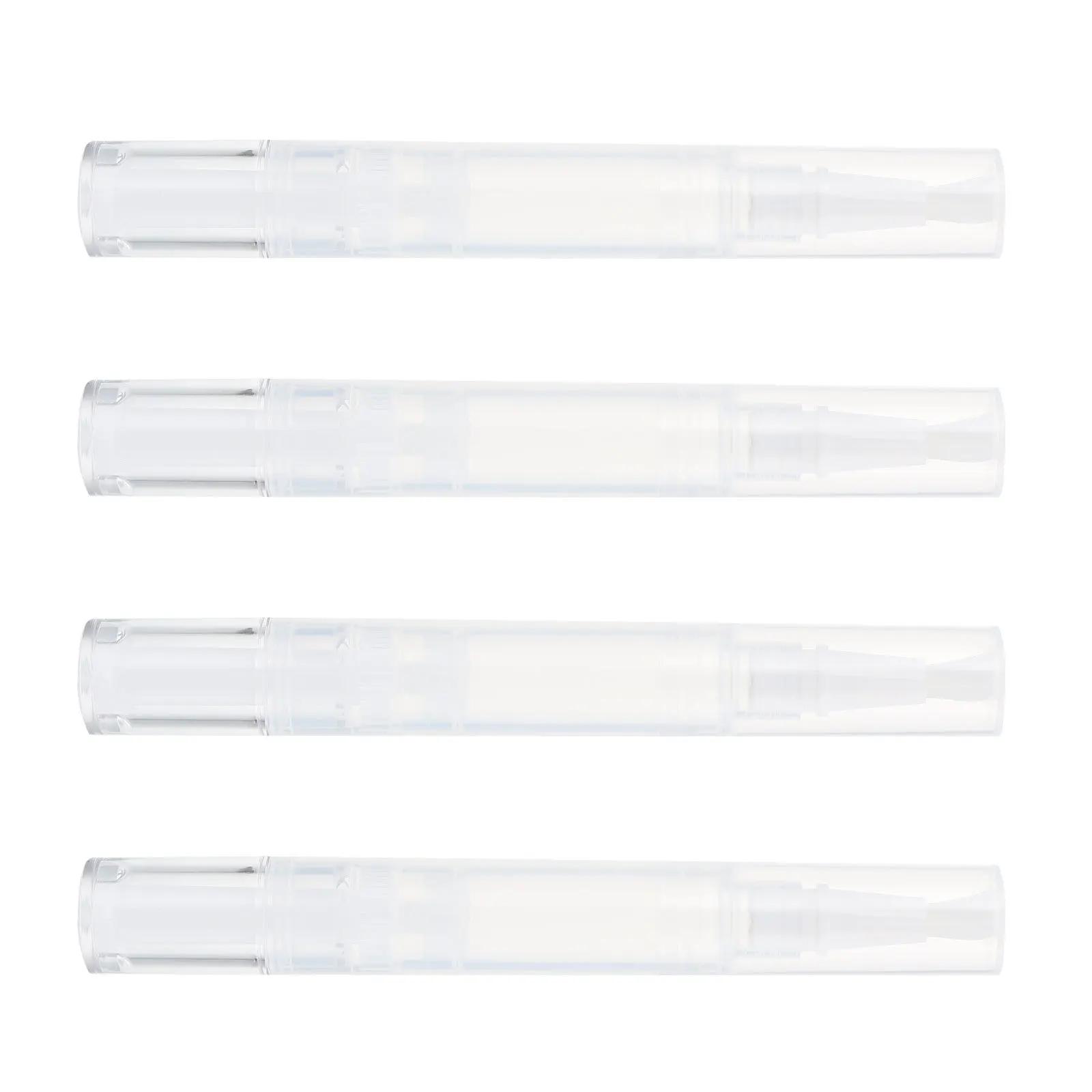 4 قطعة أقلام زيت الشفاه الدوارة حاويات مانعة للتسرب المحمولة أنابيب ملمع الشفاه المخفي موزعات لنمو زيت الأظافر رمش #3