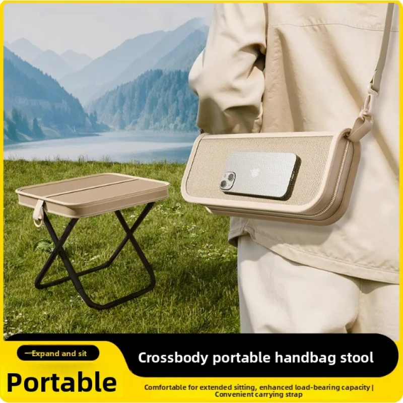 

Портативный складной стул для улицы, рыболовный стул, складной стул для поезда, кемпинговый стул, складное кресло, маленькая складная скамейка для кемпинга