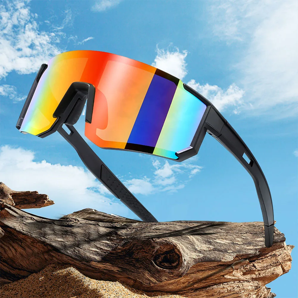 

1Pc Men Women Cycling Glasses Outdoor Sports Sunglasses Polarized Bike Eyewear Mountain Cycling Fishing Climb Road Goggles