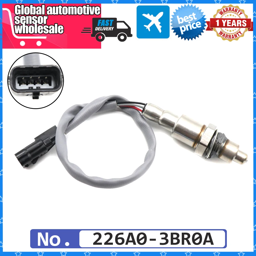 NEW 226A0-3BR0A Car Air Fuel Ratio Lambda O2 Oxygen Sensor for Nissan Kicks 1.6L 2017-2021 226A03BR0A