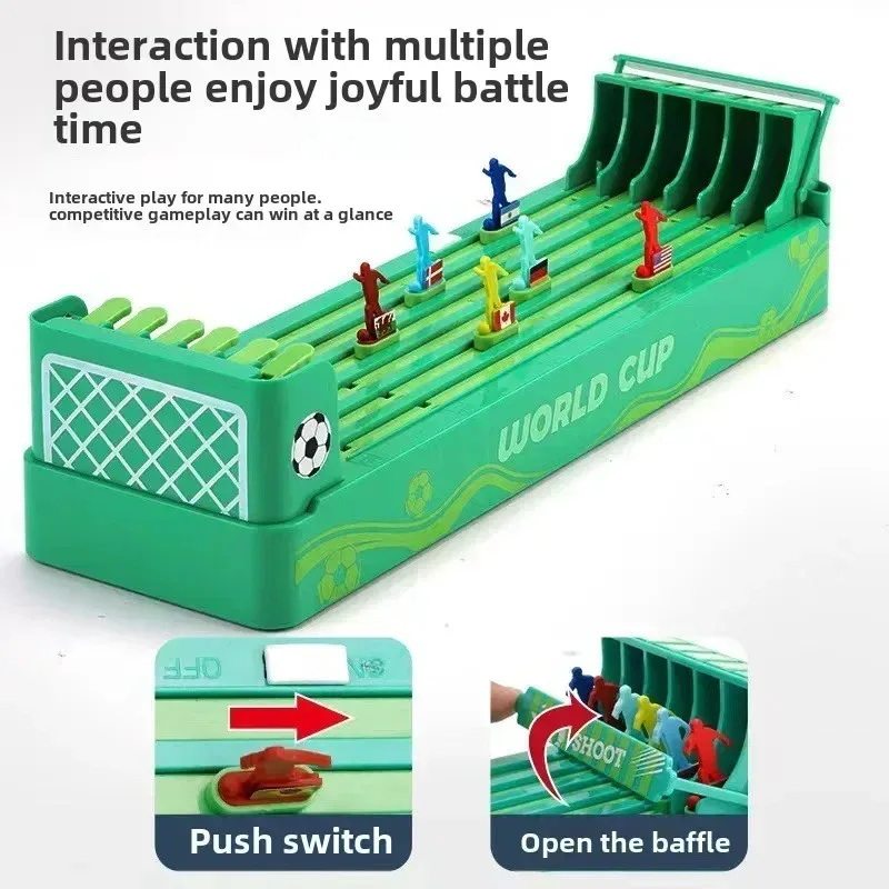 Electric Horse Race Game, Fun Family Board Game for Kids & Adults, Exciting Tabletop Football Toy for Parties, Easy Play Game