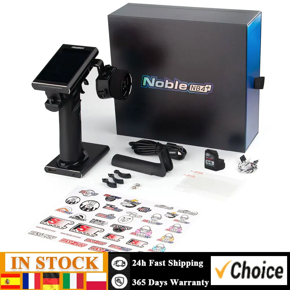 

Flysky Noble NB4+ 2,4G 8-канальный радиопередатчик, пульт дистанционного управления с приемником FGR4S, протокол AFHDS 3 для дистанционного управления, автомобиля, лодки