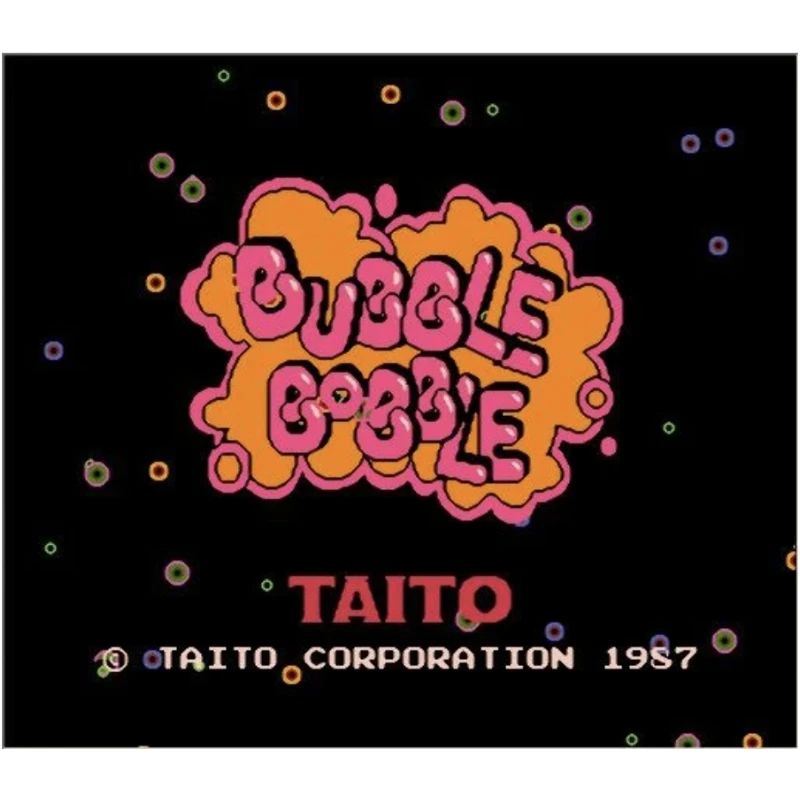 Bubble Bobble ( FDS Emulated ) Game Cartridge for NES Console 72Pins Video Game Card