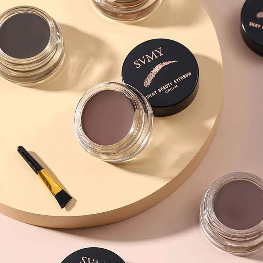 Wenkbrauw Kleur Langdurige Waterdichte Sneldrogende Wenkbrauw Pommade Gel Wenkbrauwen Enhancers Gladde Wenkbrauw Make-Up