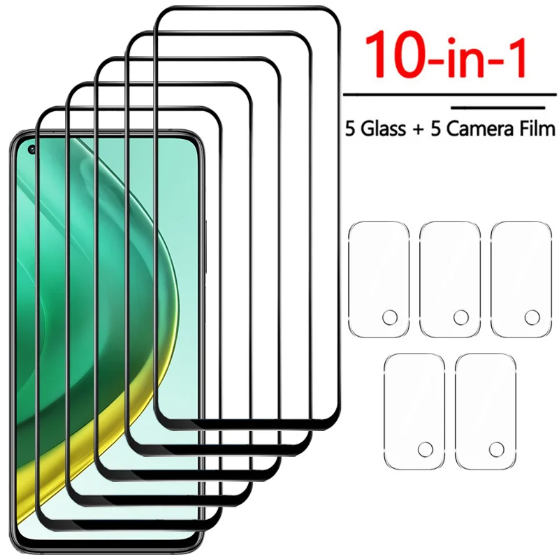 

10-in-1, 9D Glass + Camera Film for Mi10T Pro Xiaomi 10T Lite Tempered Glass Mi 10 T Pro Screen Protector Mi 10T Xiaomi 10T Pro