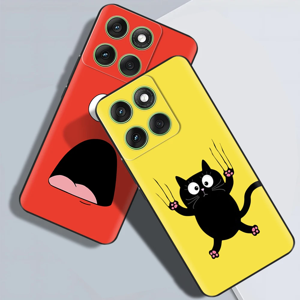 حافظة هاتف لهاتف موتورولا إيدج 60 برو حافظة ناعمة من السيليكون البولي يوريثان الحراري لهاتف موتورولا إيدج 60 فيوجن إيدج 60s حافظة إيدج 60 Fundas