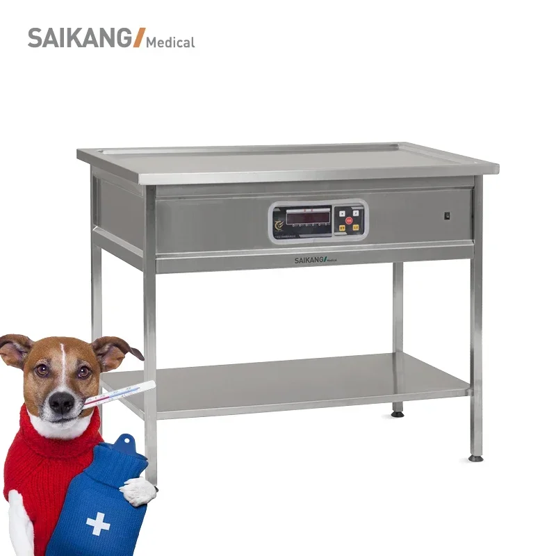 Hot salesHot salesSK-PET01 SAIKANG Veterinary Dog Cat Dispose Weigh Table Stainless Steel Pet Grooming Bath Tub