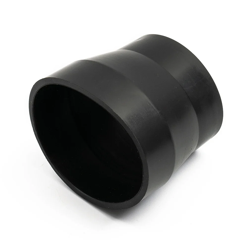 1pc Air Intake Connector Tube DIY Parts Pipe Rubber 76-63mm Replacement 3-2.5 Inch Air-Filter Black Useful New