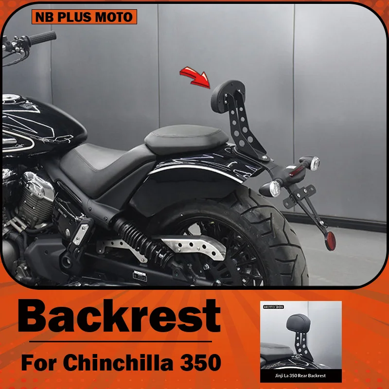 【Premium】For Chinchilla 350 Modification: Elegant backrests, rear seat armrests, and small cushions for additional comfort