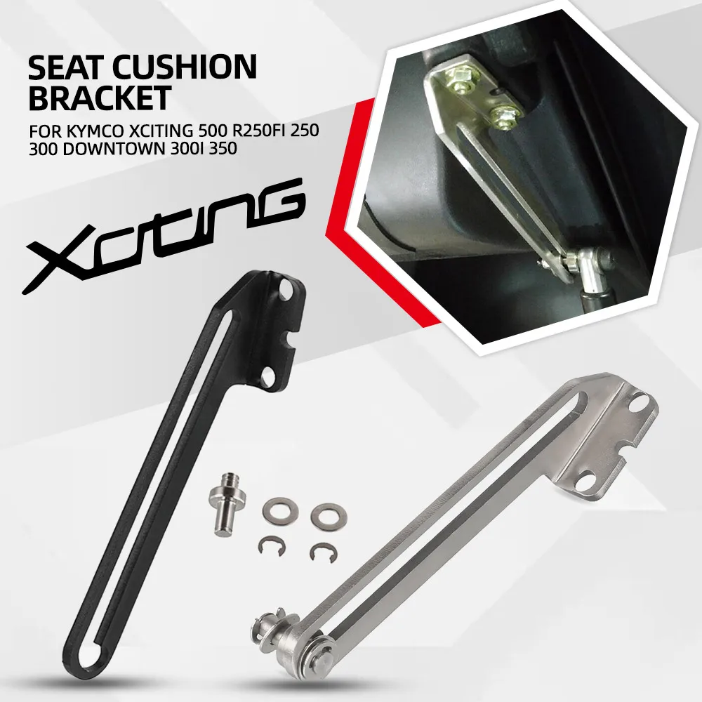 Für KYMCO XCITING 500 R250Fi 250 300 Downtown 300i 350 Motorrad Sitzhalterung mit Erhöhtem Öffnungswinkel, Roller-Sitzstopper, Zubehörteile